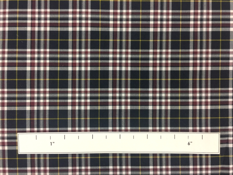 Cotton Wool Plaid Shirting1