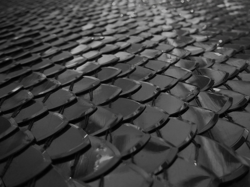 Novelty Sequins on Silk Chiffon0