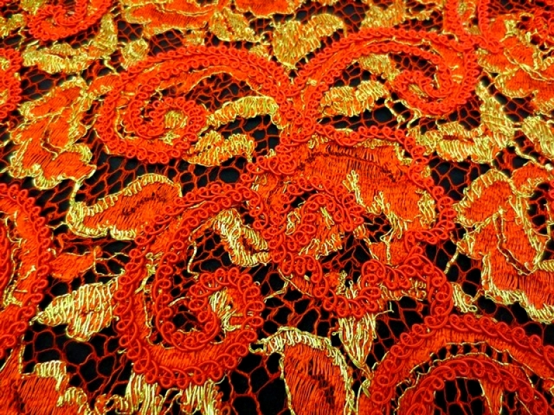 Metallic Soutaché Lace2