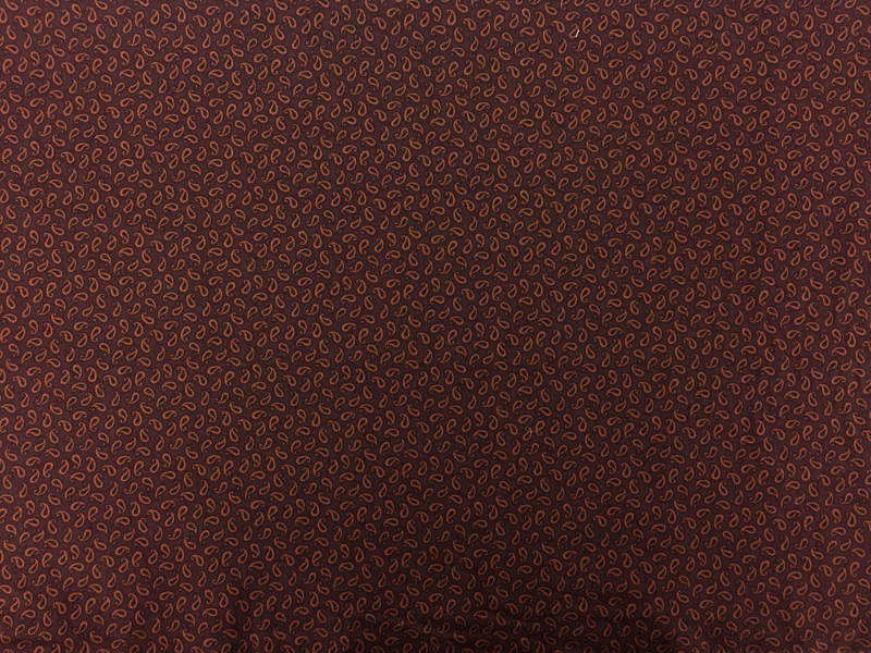 Cotton Print With Paisley Drop Pattern0