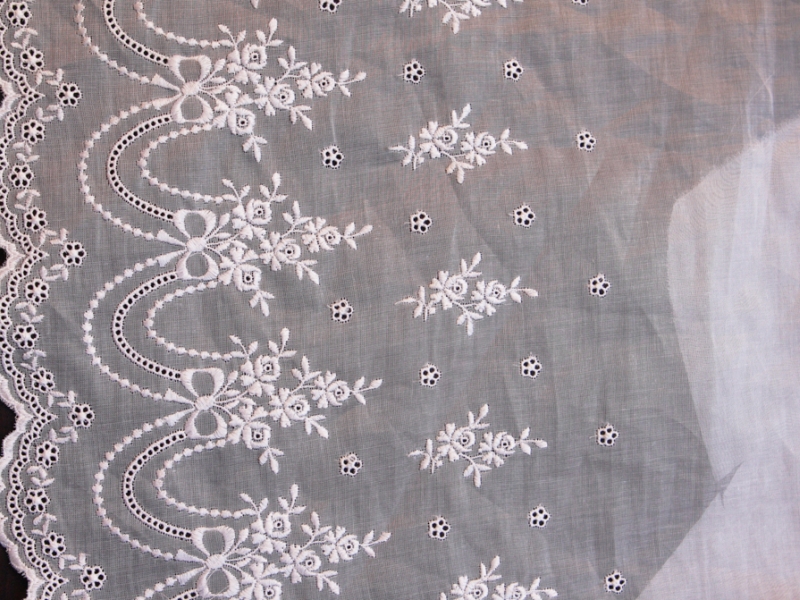 Cotton Embroidered Organdy1