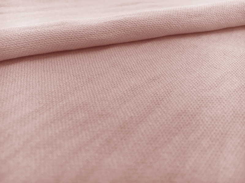 Polyester Textured Georgette in Pink0