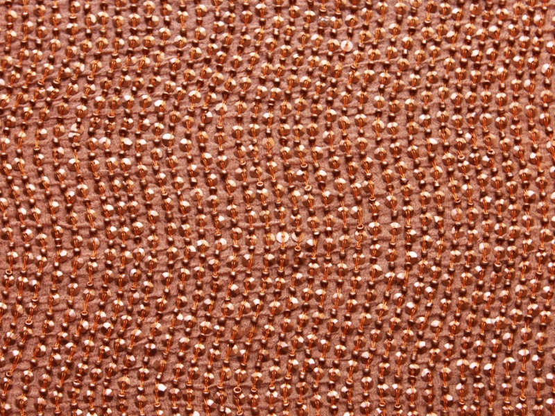 Sequins on Silk Chiffon2