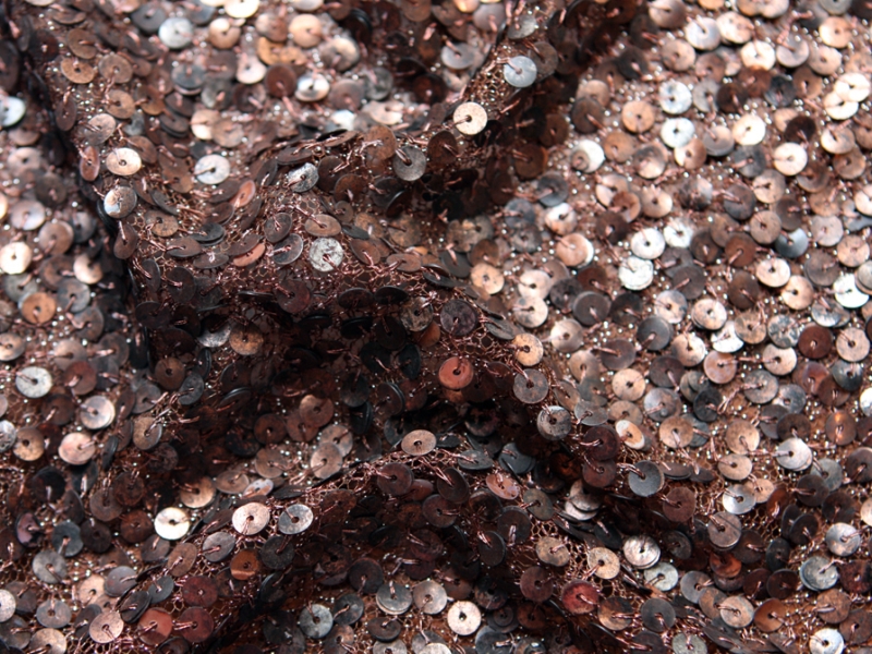 Sequins on Metallic Tulle3