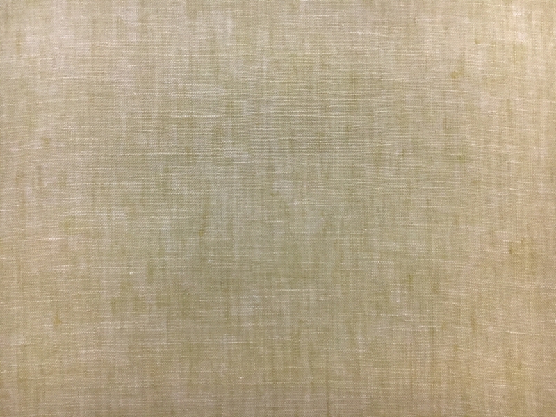 Belgian Iridescent Handkerchief Linen in Green0