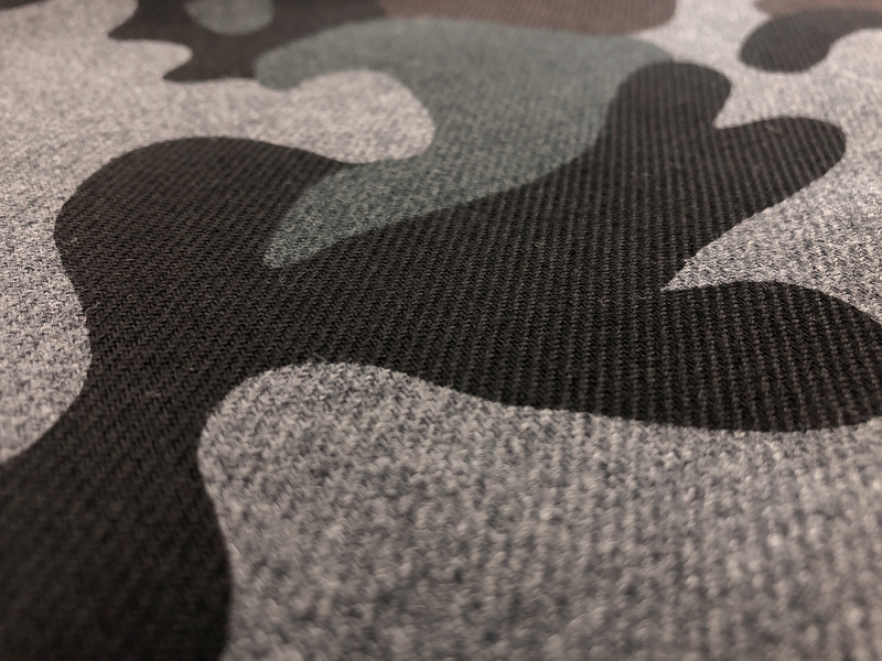 Camouflage Cotton Silk Twill Print3
