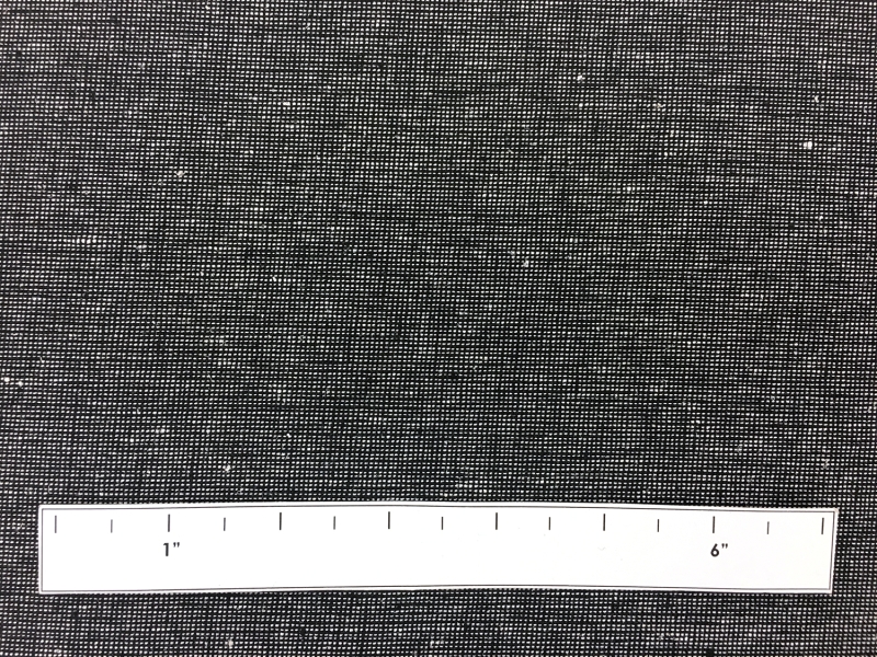 Homespun Two Toned Linen Cotton Blend in Pepper1