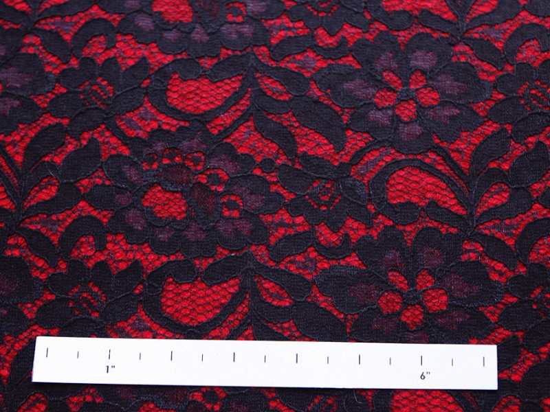 Fused Lace on Boiled Wool Blend1