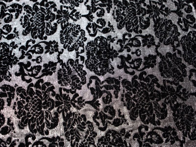 Silk Rayon Lurex BurnOut Velvet0
