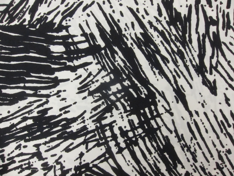 Printed Silk Mikado0