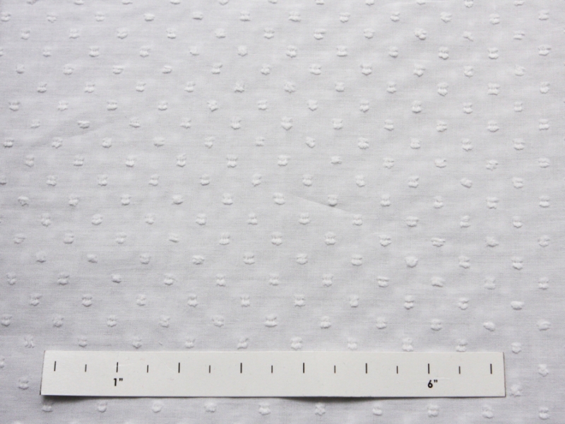 Dotted Cotton in White1