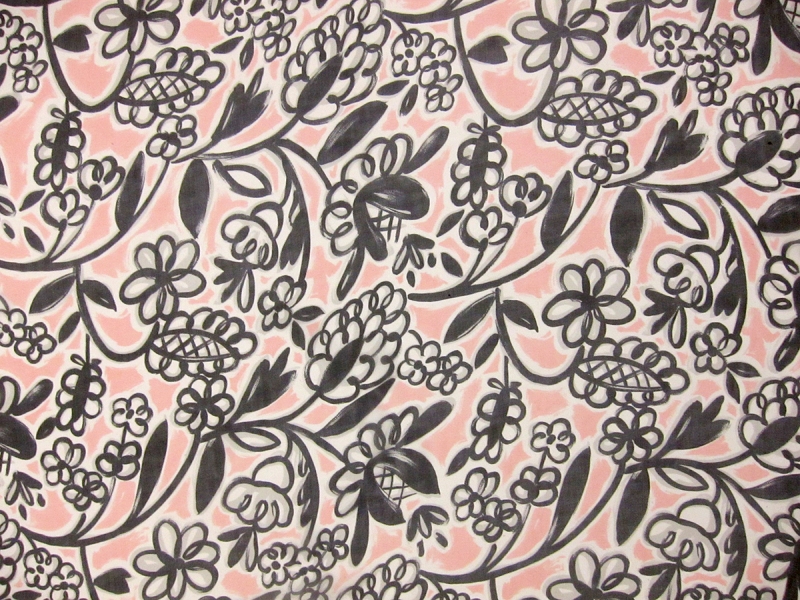 Printed Silk Chiffon0