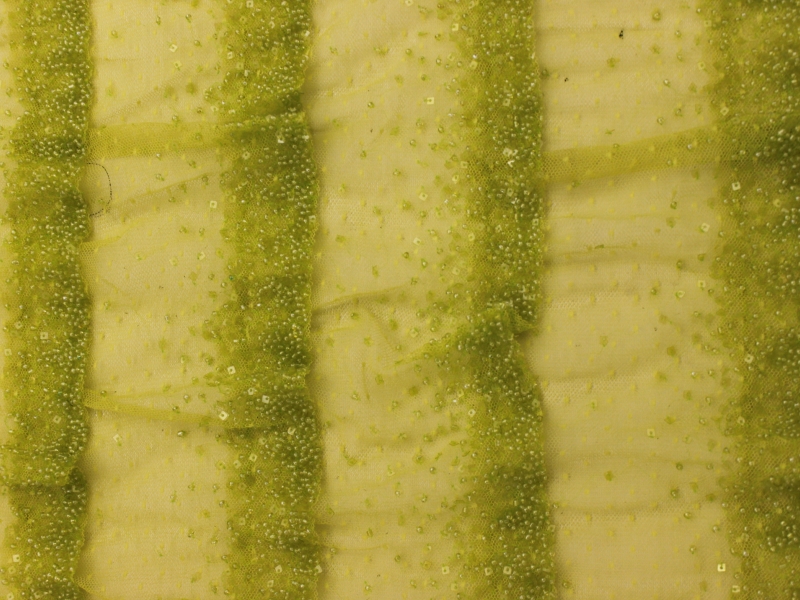 Ombré Beaded and Sequined Novelty Illusion0