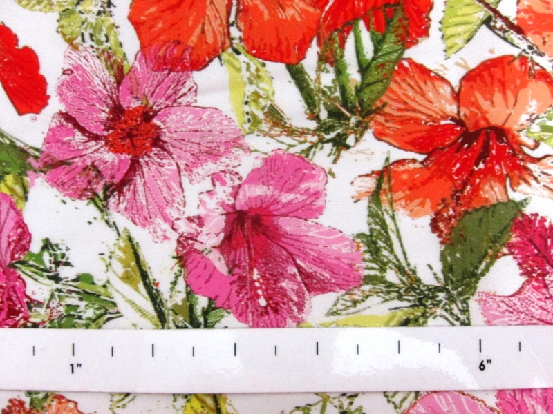 Printed Silk Crepe Back Satin1