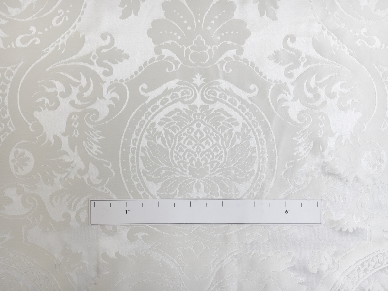 Silk Damask Brocade with Vintage Regal Patterns1