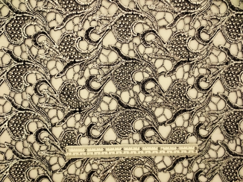 Metallic Guipure Lace1
