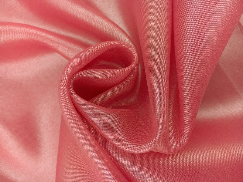 Microfiber Silver Metallic Chiffon in Folly0