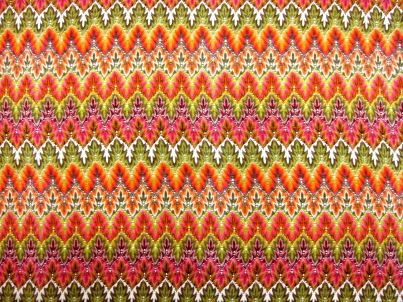 Printed Silk Charmeuse0