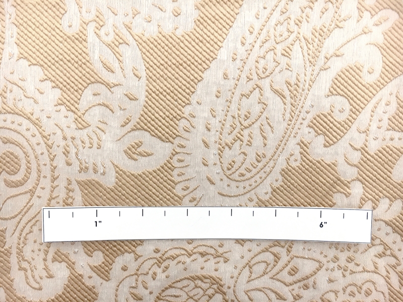 Extra Wide Doubleface Jacquard Large Paisley Pattern2