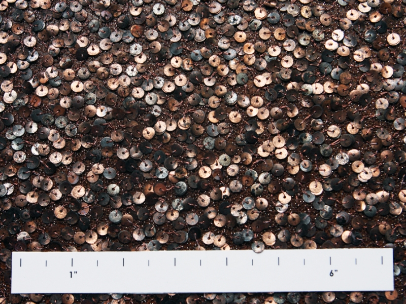 Sequins on Metallic Tulle1