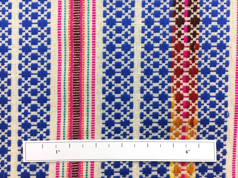 Cotton Woven Stripe Native Pattern1