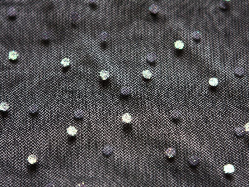 Sparkle Flocking on Tulle2