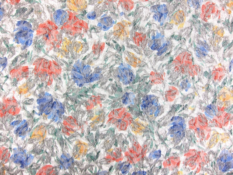 Silk and Rayon Brocade0