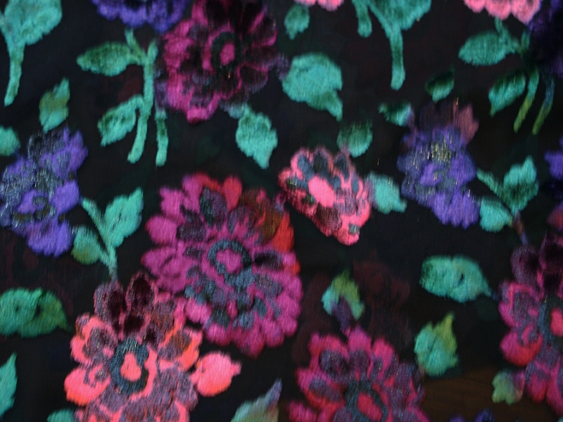 Silk Lurex Panné Burnout Velvet1