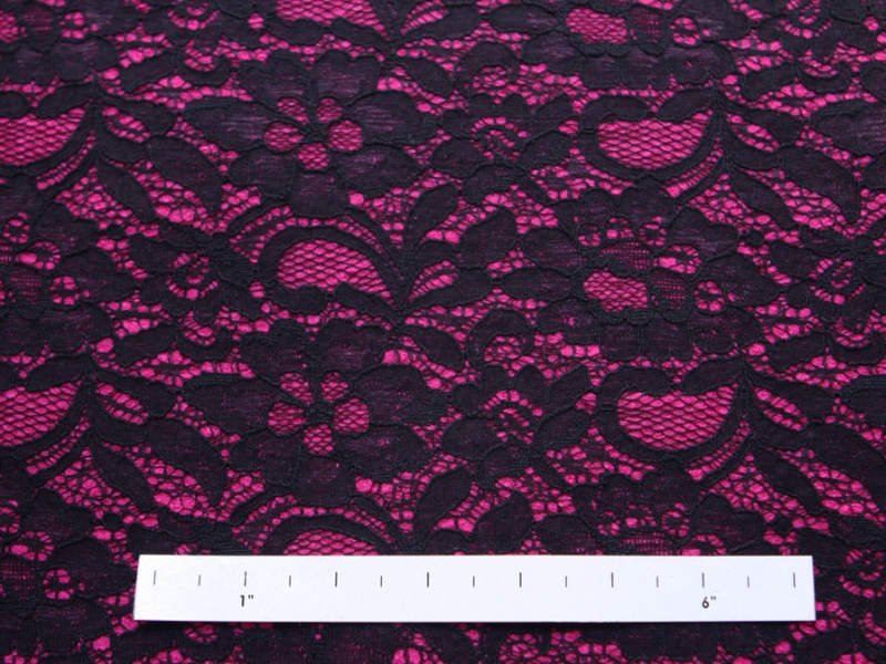 Fused Lace on Boiled Wool Blend1