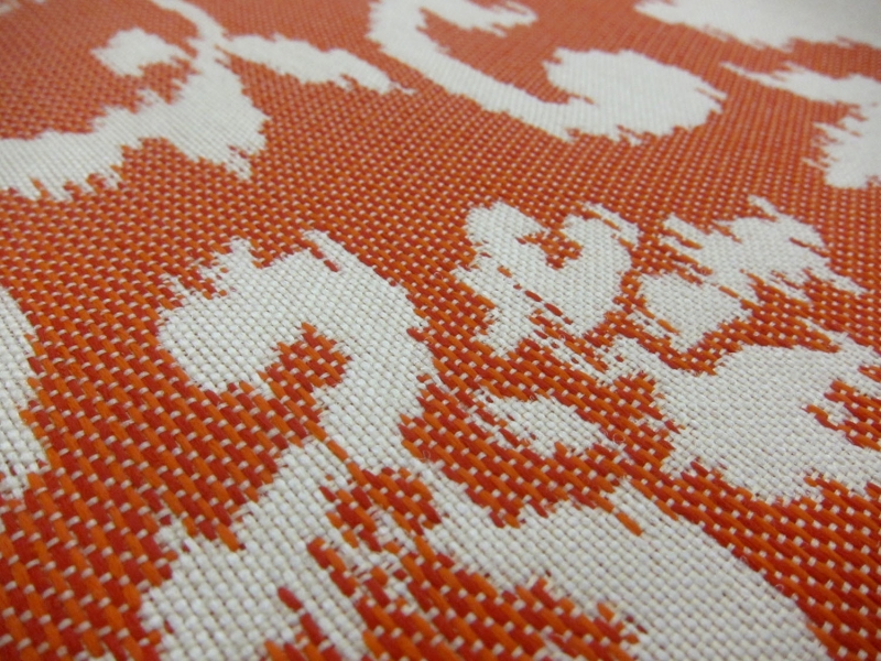 Upholstery Woven Ikat Deco Print2