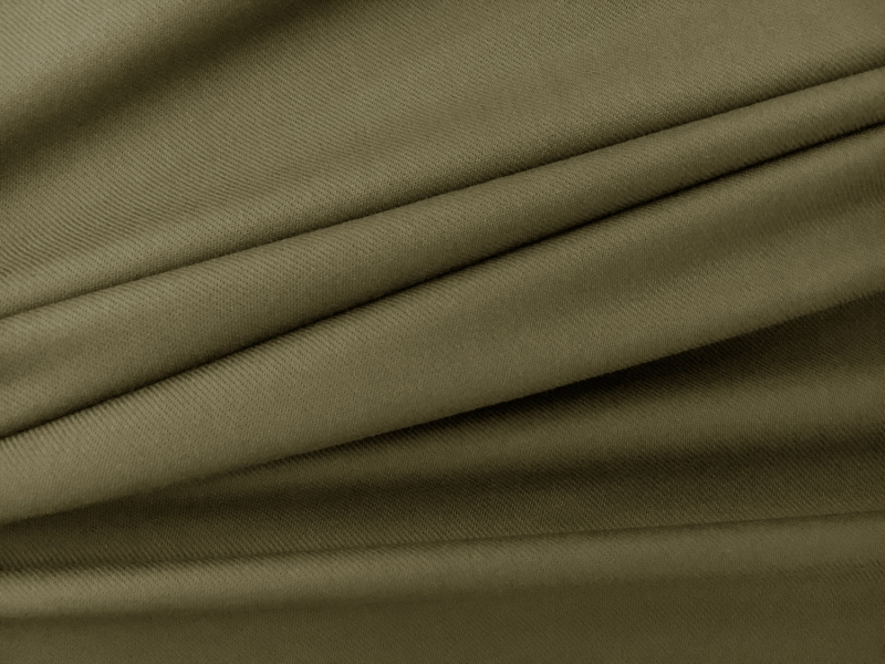Cotton Blend 4 Way Stretch in Khaki0