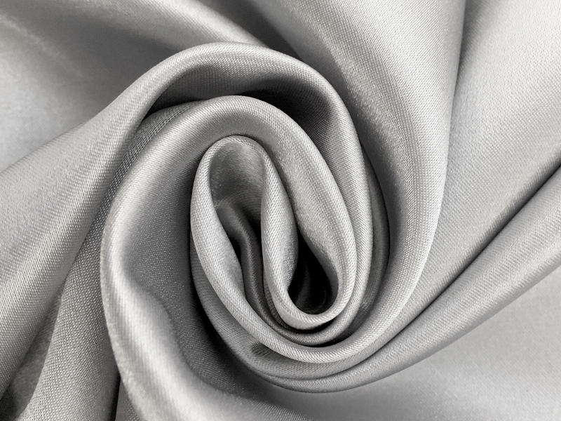 Tahari Stretch Polyester Charmeuse in Silver0