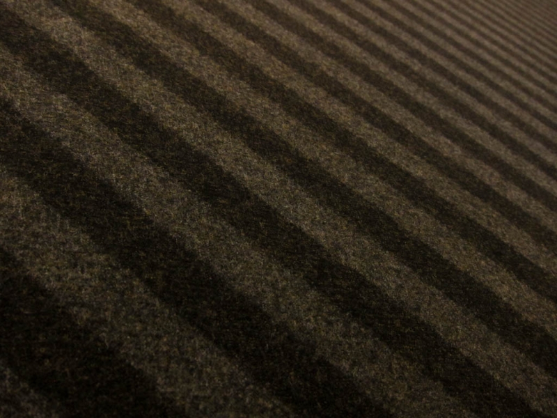 Virgin Wool Lycra Flannel Stripe0