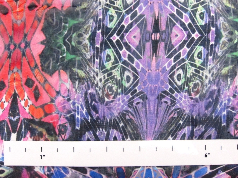 Printed Silk Chiffon1