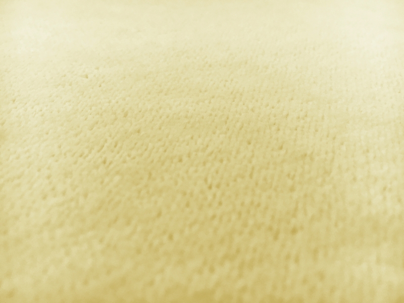 Cotton Terry Velour in Yellow2