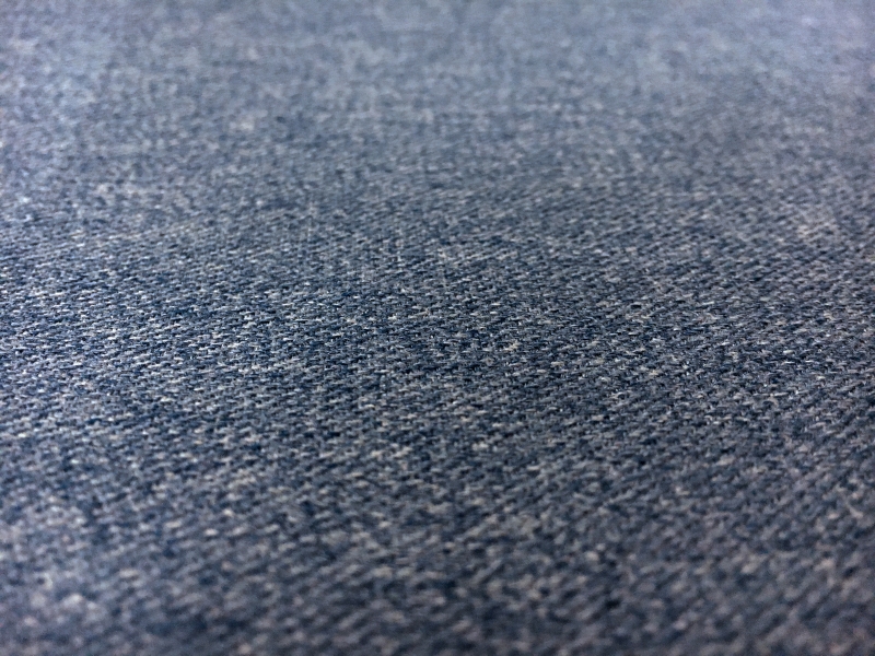 Polyester Gabardine Upholstery in Chambray0