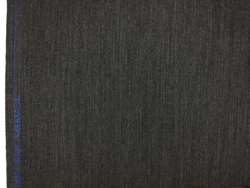 Wool Gabardine in Bankers Heather0