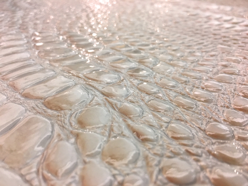 Crocodile Textured Vinyl Upholstery2