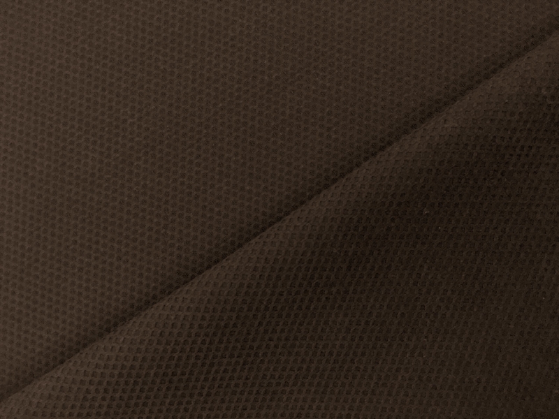 Italian Cotton Lycra Pique in Brown1