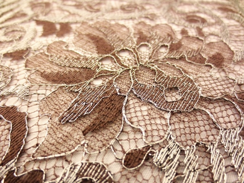 Metallic Chantilly Lace2