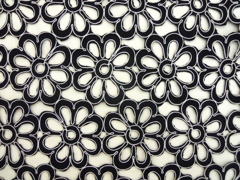 Laser Cut Corded Satin0