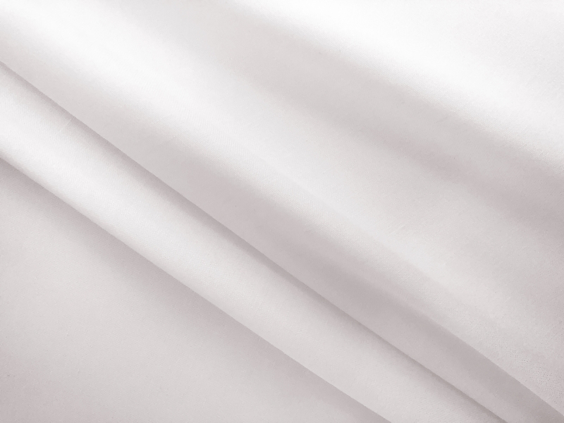 Stretch Linen Rayon Blend in White2