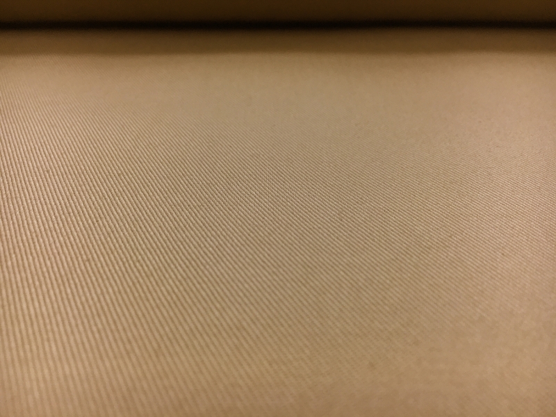 Japanese Cotton Stretch Twill in Brown Taupe0