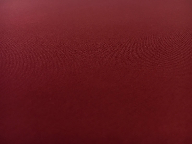 Polyester Mikado in Bordeux0