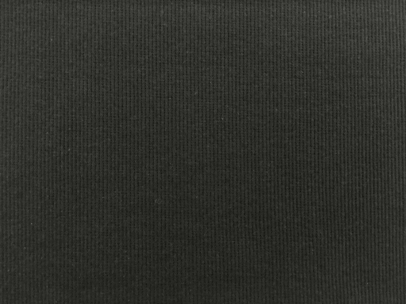 Japanese Cotton Rib Knit in Slate0