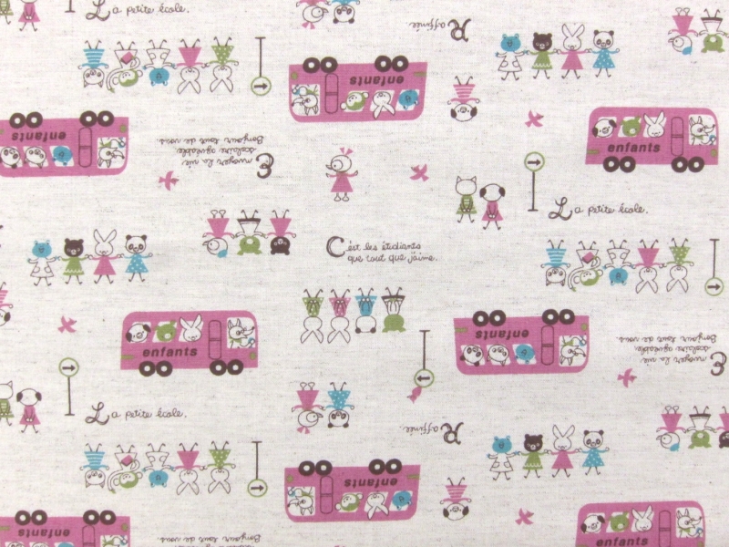 Japanese Cotton Linen Print0