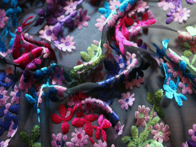 Silk Rayon Burnout Velvet2