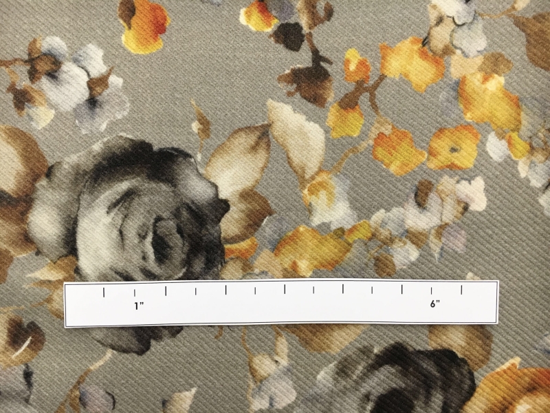 Italian Wool Twill Print1