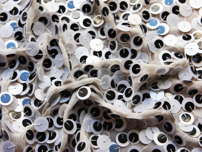 Sequins on Silk Chiffon3