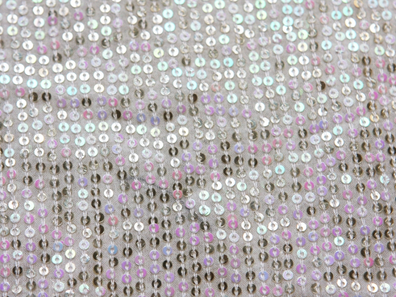 Sequins on Silk Chiffon2